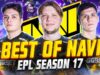 Лучшие Моменты NAVI на ESL Pro League Season 17 | CS:GO Movie