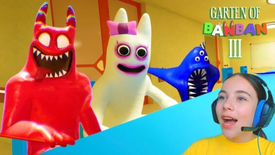 Я ПОБЕДИЛА САД БАНБАН 3! Garten of Banban 3